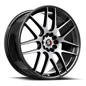 Spec-1 Racing – SP-65 – Black – 17″x8″ 42mm – Summer Wheels – SP-651782842BM